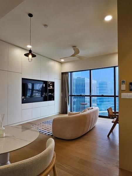 Kediaman Servis untuk Dijual di TRX Residences - Angeline LIEW - Living Room - PropertyGuru.com.my