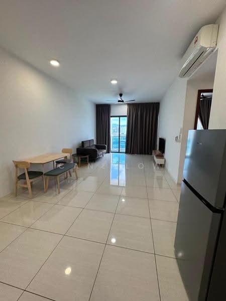 Kondominium untuk Disewa di Queens Residences Q1 @ Queens Waterfront - Cane Low - Living Room - PropertyGuru.com.my