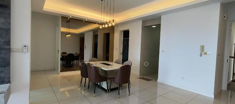 Kondominium untuk Disewa di Park Villa - KC Khoo - Dining Room - PropertyGuru.com.my