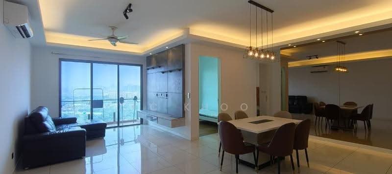 Kondominium untuk Disewa di Park Villa - KC Khoo - Living Room - PropertyGuru.com.my