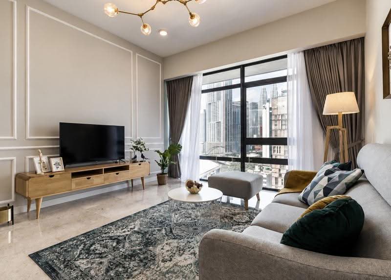 Service Residence for Rent at Anggun Residences - Samm Lee - Living Room - PropertyGuru.com.my