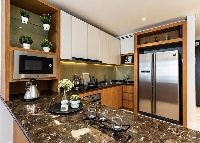 Service Residence for Rent at Anggun Residences - Samm Lee - Kitchen - PropertyGuru.com.my