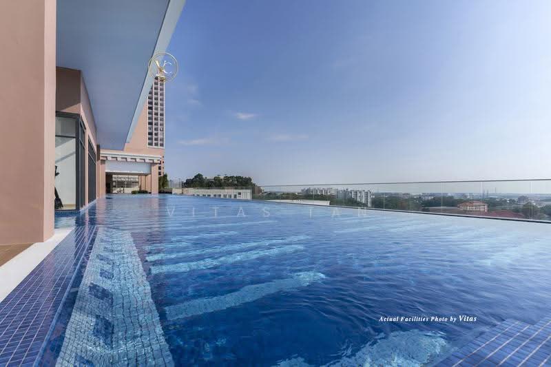 Service Residence for Rent at EDUSENTRAL - Vitas Tan - Pool - PropertyGuru.com.my