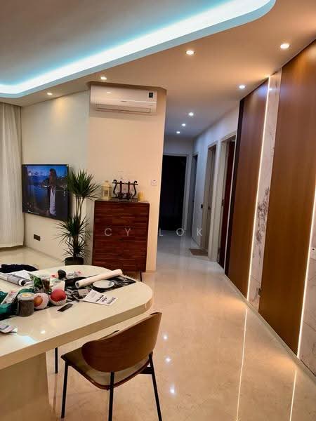 Service Residence for Rent at Marc Residence - CY Lok - Living Room - PropertyGuru.com.my