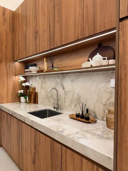 Service Residence for Rent at One Equine - DJULIA JAMAL - Kitchen - PropertyGuru.com.my