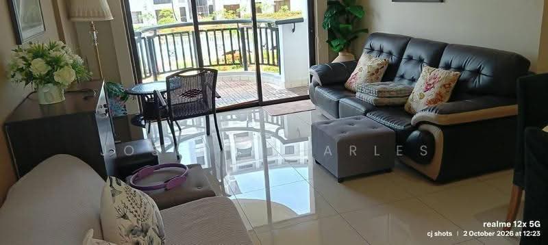Condominium for Rent at Marina Crescent - Joseph Charles - Living Room - PropertyGuru.com.my
