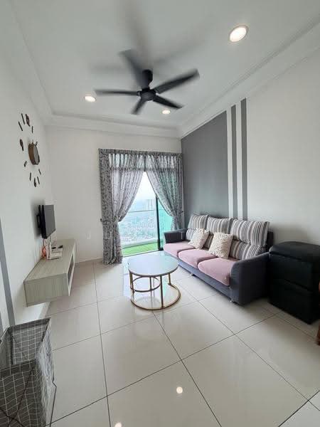 Kediaman Servis untuk Disewa di The Platino Serviced Apartment - June Tan - Living Room - PropertyGuru.com.my