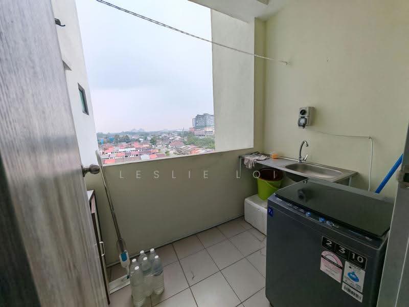 Apartment for Rent at The 1878 @ Tabuan Jaya - Leslie Loi - Balcony - PropertyGuru.com.my