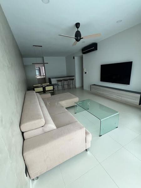Service Residence for Rent at Aragreens - Kin CK - Living Room - PropertyGuru.com.my
