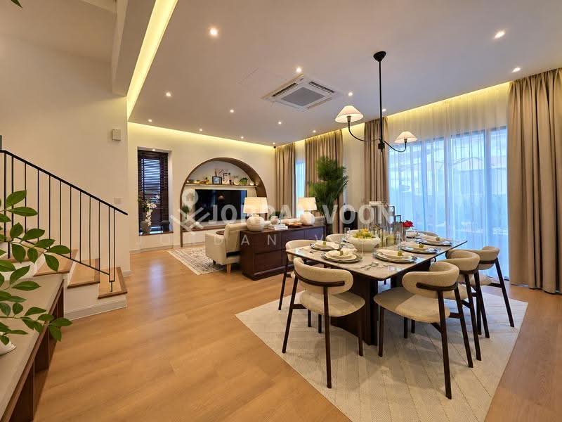 Cluster House for Sale in Machang Bubok (Bukit Mertajam) - Jordan Voon - Living Room - PropertyGuru.com.my