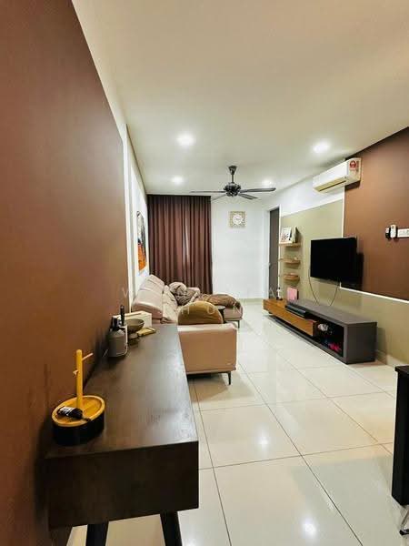Service Residence for Rent at H2O Residences - Wan Jia Shun - Living Room - PropertyGuru.com.my
