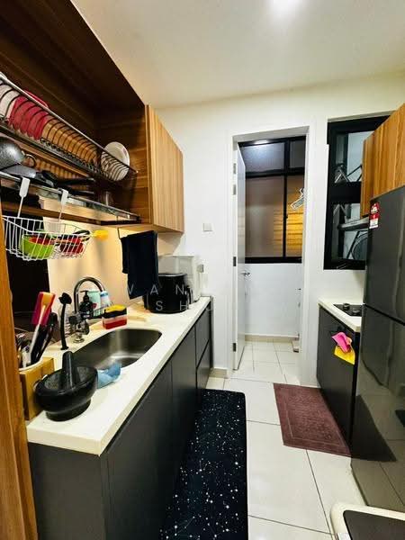 Service Residence for Rent at H2O Residences - Wan Jia Shun - Kitchen - PropertyGuru.com.my