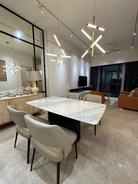 Kediaman Servis untuk Disewa di TRX Residences - Zarema Kulbuzheva - Dining Room - PropertyGuru.com.my
