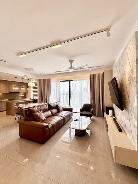 Condominium for Rent at Park Place - Rex Tan - Living Room - PropertyGuru.com.my