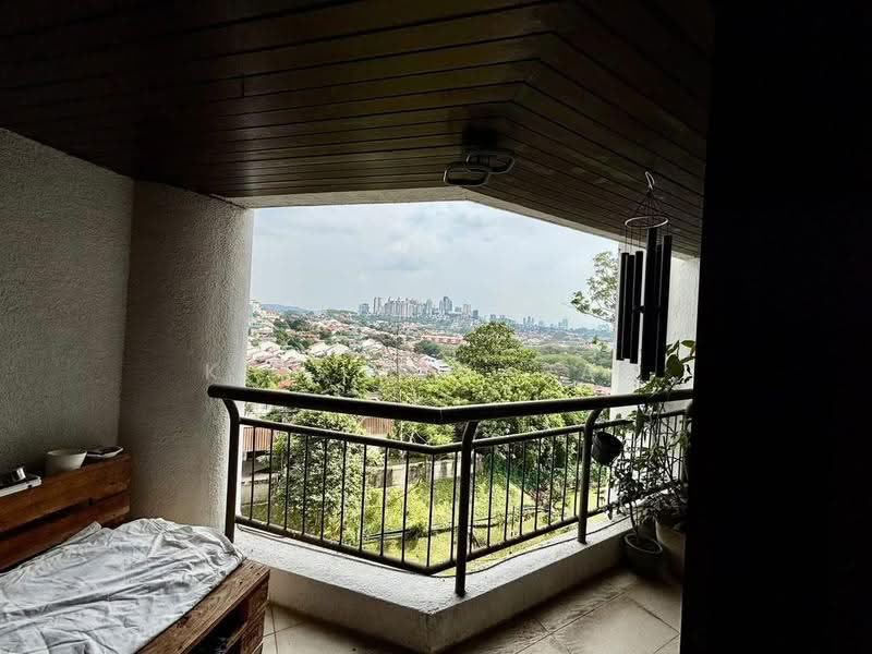 Condominium for Rent at Bangsar Heights - K.N. Segaran - Balcony - PropertyGuru.com.my