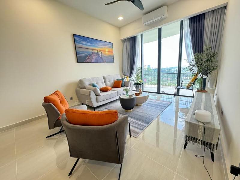 Kediaman Servis untuk Disewa di Senada Residence @ KLGCC Resort - Heidi Lim - Living Room - PropertyGuru.com.my