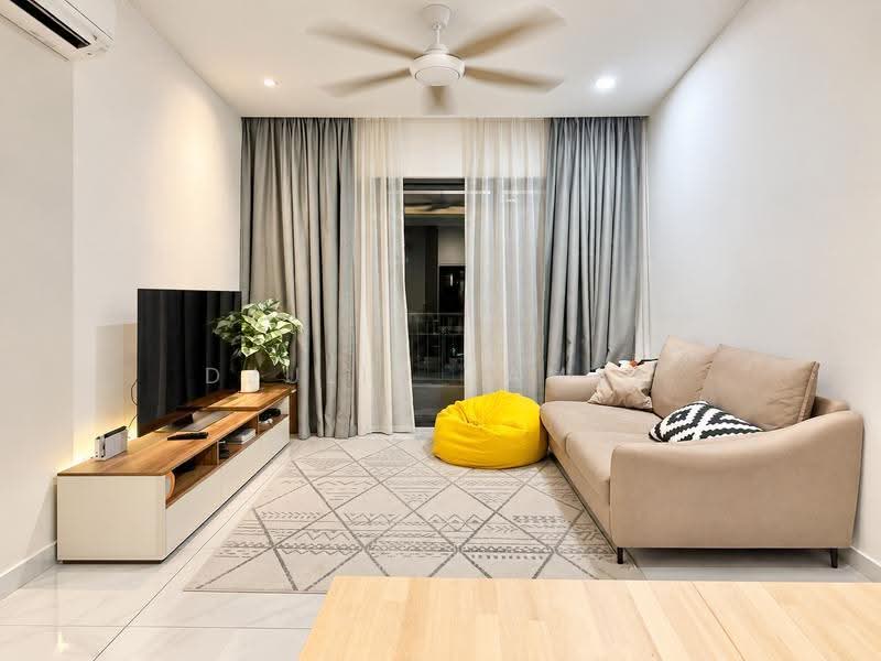 Service Residence for Sale at Equine Residence - DJULIA JAMAL - Living Room - PropertyGuru.com.my