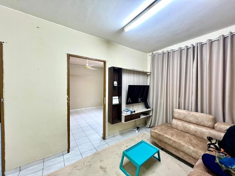 Flat for Sale at Lestari Apartment - Nazrin Hakimin - Living Room - PropertyGuru.com.my