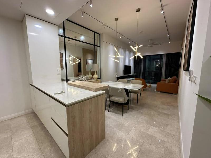 Kediaman Servis untuk Disewa di TRX Residences - Rex Tan - Living Room - PropertyGuru.com.my