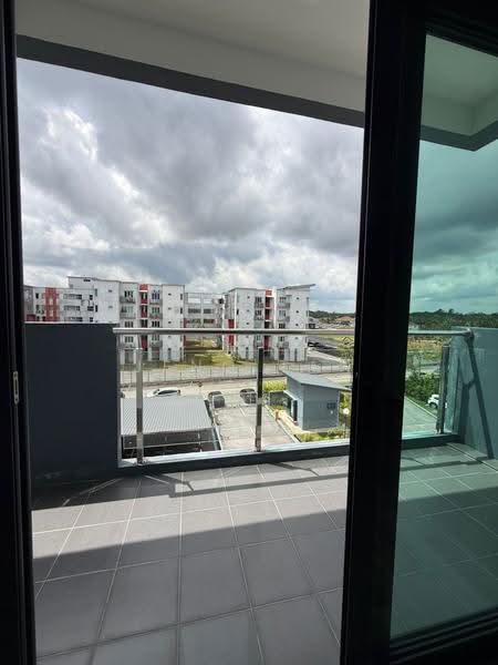 Apartment for Sale at Stutong Tiarra 2 - Jeno Tan - Balcony - PropertyGuru.com.my