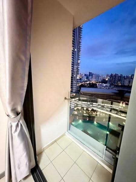 Kediaman Servis untuk Disewa di United Point (Residensi Berpadu) - Rex Tan - Balcony - PropertyGuru.com.my