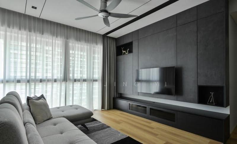 Kediaman Servis untuk Dijual di Maritime Suite - Tan Jing Yi - Living Room - PropertyGuru.com.my