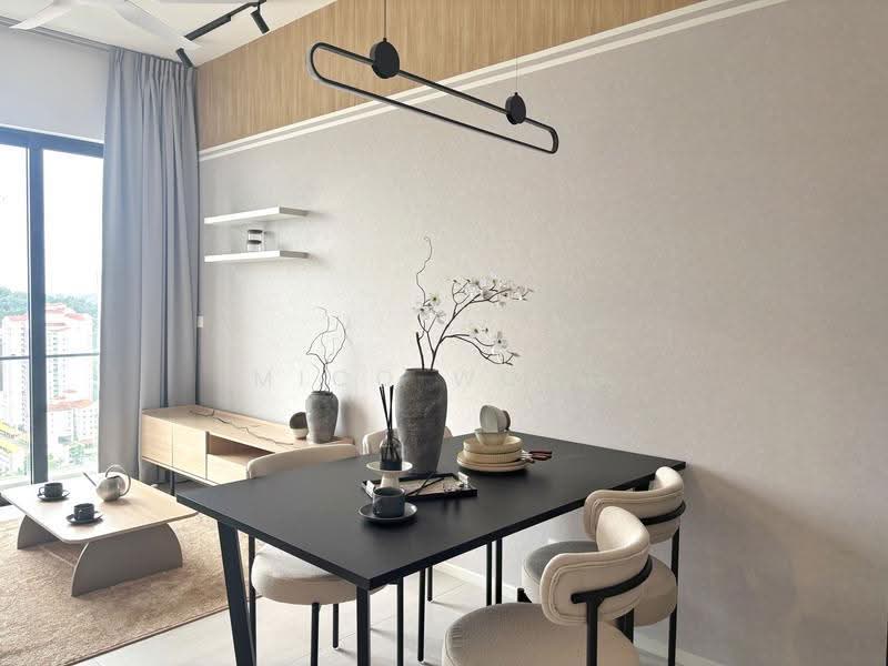 Service Residence for Rent at Laurel Residence - Mico Wong - Dining Room - PropertyGuru.com.my