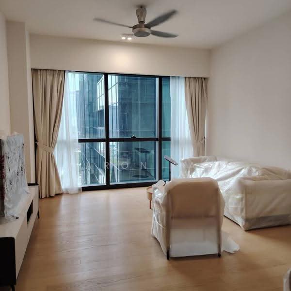 Kediaman Servis untuk Disewa di TRX Residences - Aaron Lam - Living Room - PropertyGuru.com.my