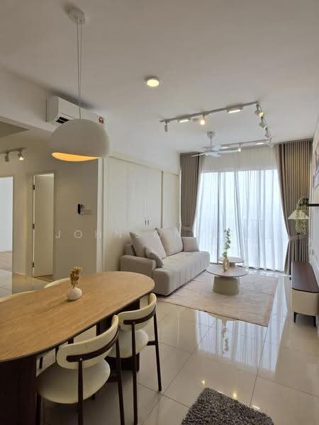 Condominium for Rent at Dwitara Residences - Johnson See - Living Room - PropertyGuru.com.my