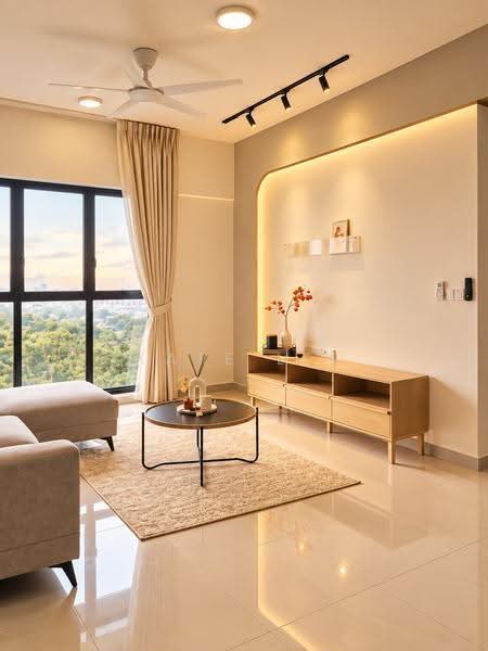 Service Residence for Rent at Gems Residences - Kate Lee - Living Room - PropertyGuru.com.my
