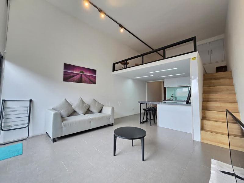 Service Residence for Rent at Establishment Bangsar (Menara Teguh Bangsar) - Kathy Yap - Living Room - PropertyGuru.com.my