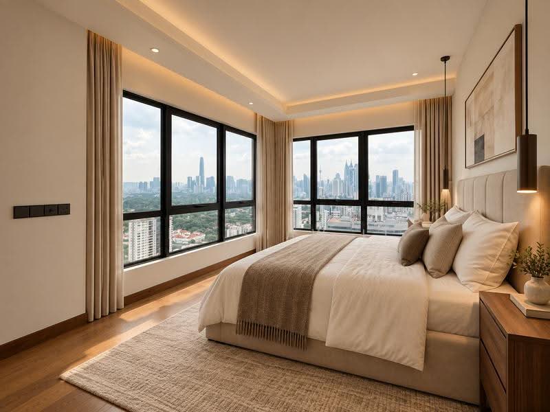Service Residence for Sale at Novo Ampang - Ang Siaw Li - Bedroom - PropertyGuru.com.my