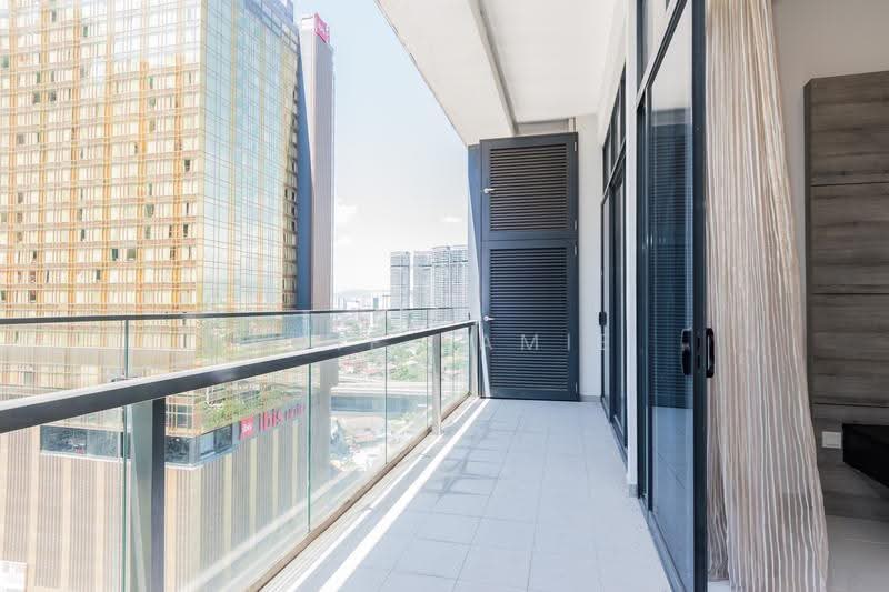 Condominium for Sale at Mirage Residence - Amie Famie - Balcony - PropertyGuru.com.my