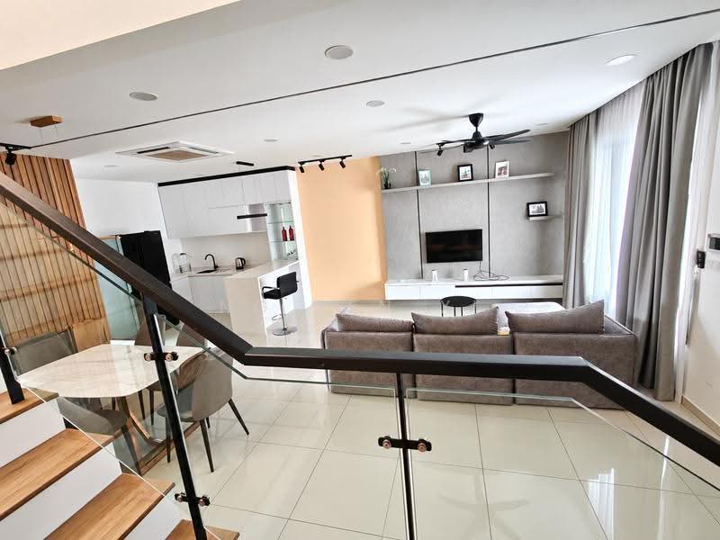 Rumah Bandar untuk Dijual di Sunway City Iskandar Puteri (Iskandar Puteri (Nusajaya)) - NG ZEN XI - Living Room - PropertyGuru.com.my