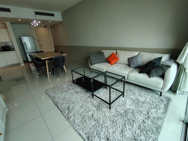 Kediaman Servis untuk Disewa di Solaris Dutamas - Crystal Yap - Living Room - PropertyGuru.com.my