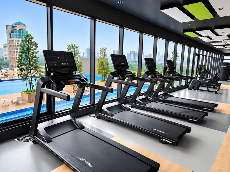 Kediaman Servis untuk Dijual di Quaver Residence - Celine Shoo - Gym - PropertyGuru.com.my