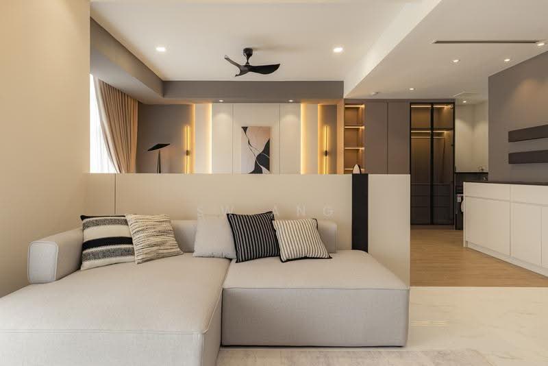 Service Residence for Rent at Residensi 38 Bangsar - SW Ang - Living Room - PropertyGuru.com.my