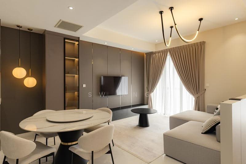 Service Residence for Rent at Residensi 38 Bangsar - SW Ang - Living Room - PropertyGuru.com.my