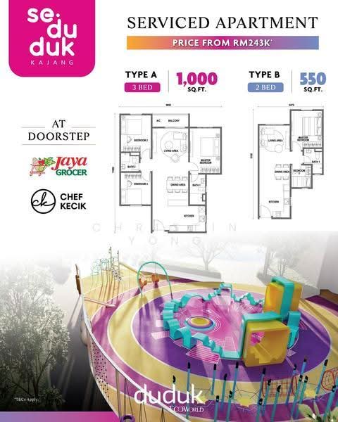 Service Residence for Sale at Se.Duduk D'Kajang by EcoWorld - Christin Yong - PropertyGuru.com.my