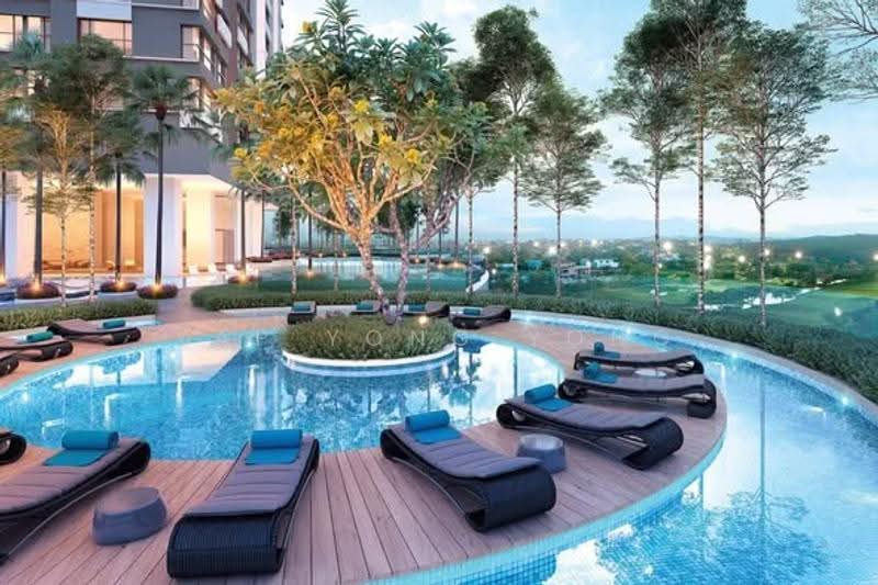 Kediaman Servis untuk Dijual di Cyperus @ Tropicana Gardens - Yap Yong Yong - Pool - PropertyGuru.com.my