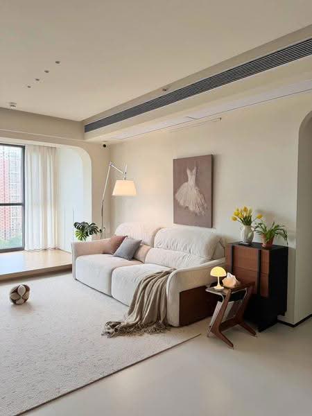 Kediaman Servis untuk Dijual di PSV 2 Residences - Angel Ko - Living Room - PropertyGuru.com.my