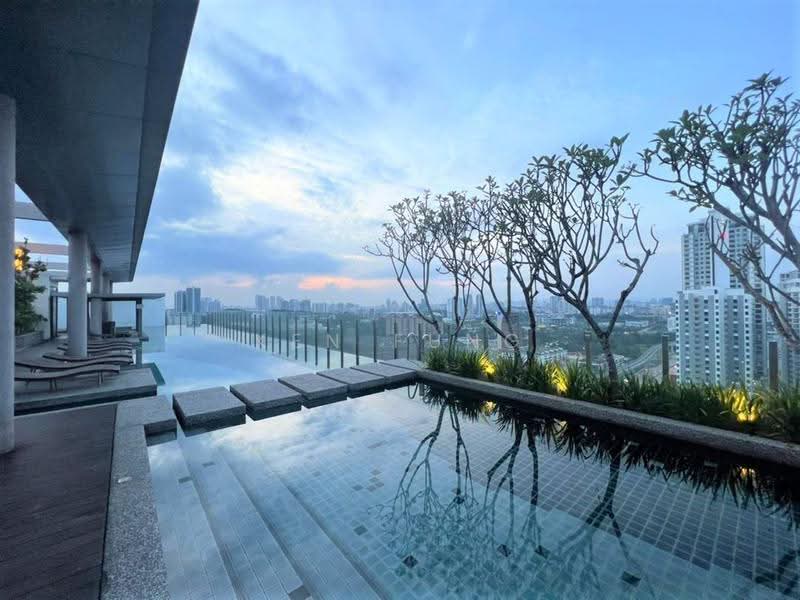 Service Residence for Rent at Flexis @ One South - Ken Fung - Pool - PropertyGuru.com.my