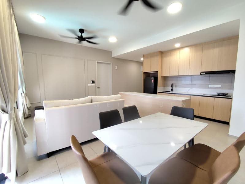 Kondominium untuk Disewa di EdgeWood Residences @ SkySanctuary - Tan Wei Chuen - Living Room - PropertyGuru.com.my