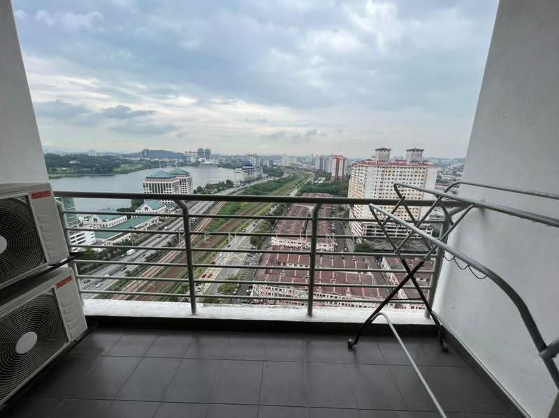 Service Residence for Rent at Garden @ One South - Ken Fung - Balcony - PropertyGuru.com.my