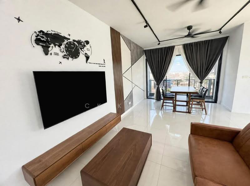 Condominium for Rent at One Cochrane Residence - CK Kuan - Living Room - PropertyGuru.com.my