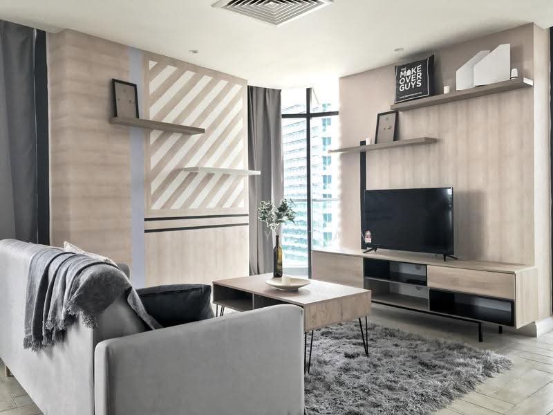 Service Residence for Sale at Marriot International Hotel @ Empire City - Kerry Tam - Living Room - PropertyGuru.com.my