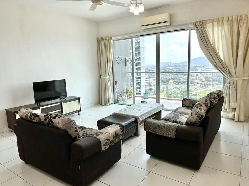 Kondominium untuk Disewa di Elit Heights @ Bayan City - Carmen Ooi - Living Room - PropertyGuru.com.my