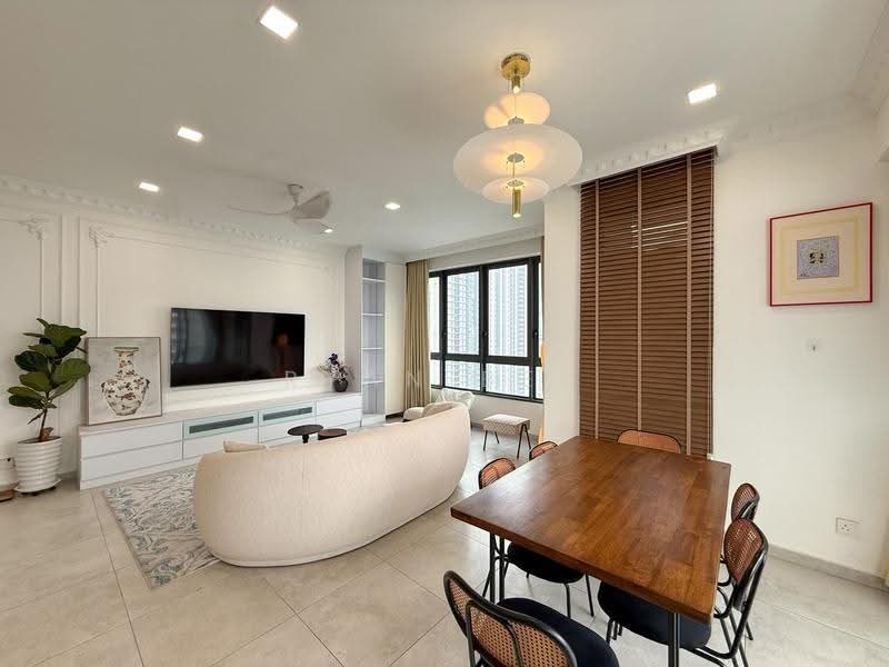 Kondominium untuk Disewa di Trinity Pentamont - Ryan Beh - Living Room - PropertyGuru.com.my