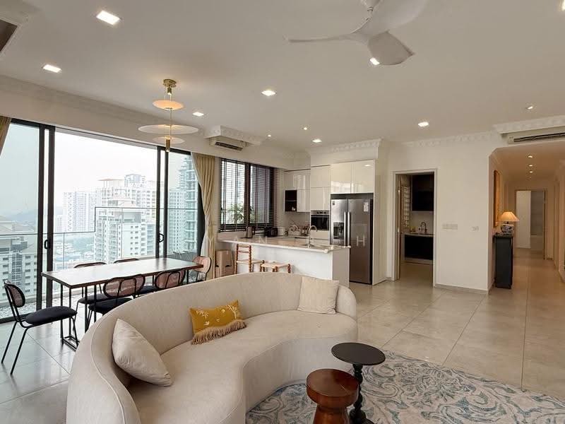 Kondominium untuk Disewa di Trinity Pentamont - Ryan Beh - Living Room - PropertyGuru.com.my