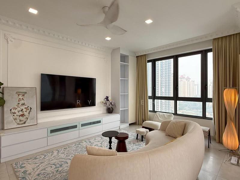 Kondominium untuk Disewa di Trinity Pentamont - Ryan Beh - Living Room - PropertyGuru.com.my
